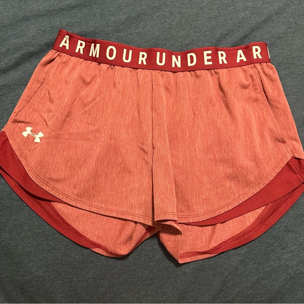 Under Armour Women's Coral Athletic Shorts